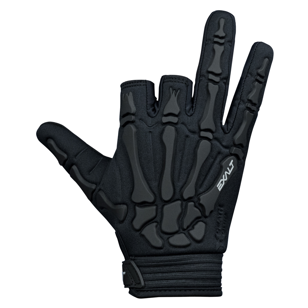 Exalt Death Grip Gloves - Black/Black - Large | Super5ives